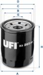 UFI olajszűrő UFI 23.265. 00