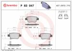 BREMBO Bre-p83047 (p 83 047)