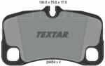TEXTAR fékbetétkészlet, tárcsafék TEXTAR 2445401 (2445401)