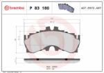 BREMBO fékbetétkészlet, tárcsafék BREMBO P 83 180 (P 83 180)