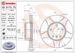 BREMBO féktárcsa BREMBO 09.9172. 75 (09.9172.75)