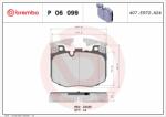 BREMBO fékbetétkészlet, tárcsafék BREMBO P 06 099 (P 06 099)