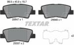 TEXTAR fékbetétkészlet, tárcsafék TEXTAR 2564701 (2564701)