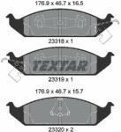 TEXTAR fékbetétkészlet, tárcsafék TEXTAR 2331801 (2331801)