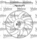 VALEO ventilátor, motorhűtés VALEO 696350 (696350)