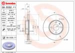 BREMBO féktárcsa BREMBO 09. E032.11 (09.E032.11)
