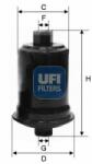 UFI Üzemanyagszűrő UFI 31.556. 00