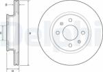DELPHI Tarcza Ham. Hyundai I20 08- (bg4535)