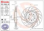 BREMBO féktárcsa BREMBO 09. C506.33 (09.C506.33)