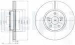 DELPHI féktárcsa DELPHI BG4277 (BG4277)