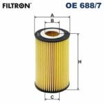 FILTRON olajszűrő FILTRON OE 688/7