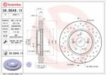 BREMBO féktárcsa BREMBO 09. B648.1X (09.B648.1X)
