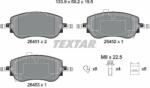 TEXTAR fékbetétkészlet, tárcsafék TEXTAR 2645101 (2645101)