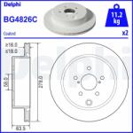 DELPHI Tarcza Ham. Subaru Forester 13- (bg4826c)