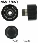 SKF Szíjtárcsa/vezetőgörgő, hosszbordás szíj SKF VKM 33060 (VKM 33060)