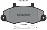 TEXTAR fékbetétkészlet, tárcsafék TEXTAR 2147002 (2147002)