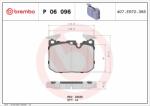 BREMBO fékbetétkészlet, tárcsafék BREMBO P 06 096 (P 06 096)