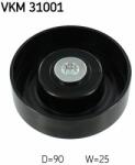 SKF Szíjtárcsa/vezetőgörgő, hosszbordás szíj SKF VKM 31001 (VKM 31001)