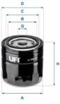 UFI olajszűrő UFI 23.458. 00