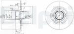 DELPHI Tarcza Ham. Renault Clio (bg3360)