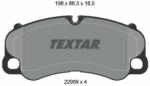 TEXTAR fékbetétkészlet, tárcsafék TEXTAR 2295901 (2295901)