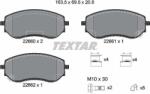 TEXTAR fékbetétkészlet, tárcsafék TEXTAR 2266001 (2266001)