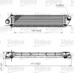VALEO töltőlevegő-hűtő VALEO 818246 (818246)