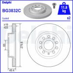 DELPHI Tarcza Ham. Audi A3 (bg3832c)