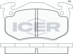 ICER fékbetétkészlet, tárcsafék ICER 180723-204
