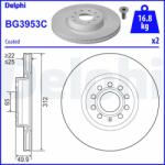 DELPHI Tarcza Ham. Audi A3 (bg3953c)
