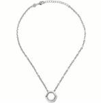 Breil Modern női acél nyaklánc Hexagonia TJ3506 - mall