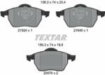 TEXTAR fékbetétkészlet, tárcsafék TEXTAR 2162402 (2162402)