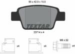 TEXTAR fékbetétkészlet, tárcsafék TEXTAR 2371481 (2371481)