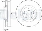 DELPHI Tarcza Ham. Hyundai I40 11- (bg4683c)