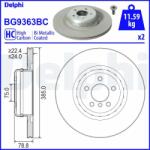 DELPHI féktárcsa DELPHI BG9363BC (BG9363BC)