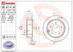BREMBO Bre-08. A114.31 (08.a114.31)