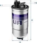 UFI Üzemanyagszűrő UFI 24.391. 00