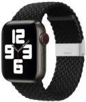 TYPEC Curea de ceas din material textil Apple smartwatch 7/6 / SE / 5/4/3/2 (41mm / 40mm / 38mm) negru - vexio