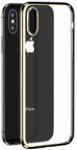 Benks Husa Benks iPhone Xs Max Electroplated Transparent/Auriu (6948005945619)