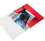 Leitz Mapa A4 cu elastic 150 coli PP WOW Leitz rosu metalizat E45990026
