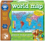 Orchard Toys Puzzle Harta Lumii, 150 Piese Puzzle