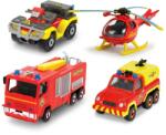Dickie Toys Set 4 Vehicule Din Metal Cu Elicopter [1]