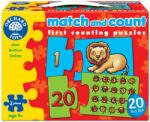 Orchard Toys Puzzle Potriveste & Numara, 2x20 Piese Puzzle