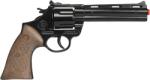 GONHER Revolver Politie Python, Culoare Negru, 12 Capse (GH3123/6)