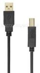 SBOX Kábel, CABLE USB A Male - USB B Male 3 m (SBOX_USB-1013/R) (SBOX_USB-1013/R)