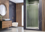 AQUATEK Zuhanyajtó, Aquatek MASTER B1 80x185 átlátszó üveggel - zuhanykabin