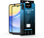 Samsung A156 Galaxy A15 5G edzett üveg képernyővédő fólia - MyScreen Protector Diamond Glass Lite Edge2.5D Full Glue - fekete