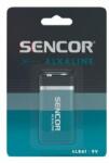 Sencor Baterie Sencor SBA 6LR61 1BP 9V Alcalină (35056542) Baterii de unica folosinta