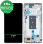 Xiaomi 11T, 11T Pro - Ecran LCD + Sticlă Tactilă + Ramă (Moonlight White) TFT, Moonlight White