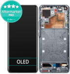 Xiaomi Mi 11 M2011K2G - Ecran LCD + Sticlă Tactilă + Ramă (Midnight Gray) OLED, Midnight Grey